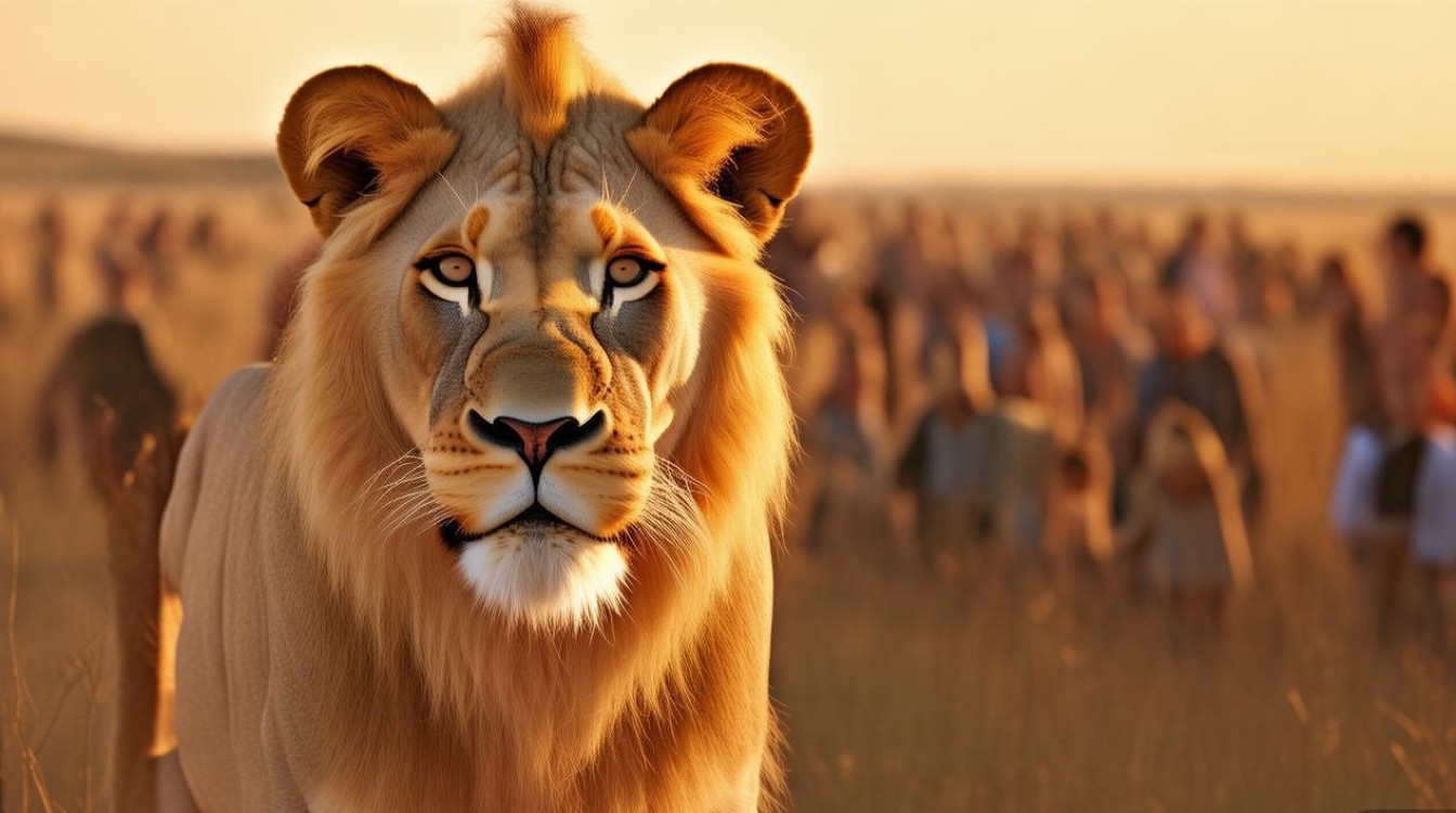 非洲狮小毛情绪稳定走红，成为新晋网红领袖