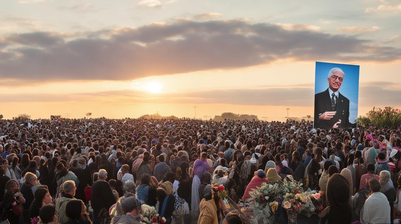 近千群众送别断指书记，深情缅怀与致敬英雄