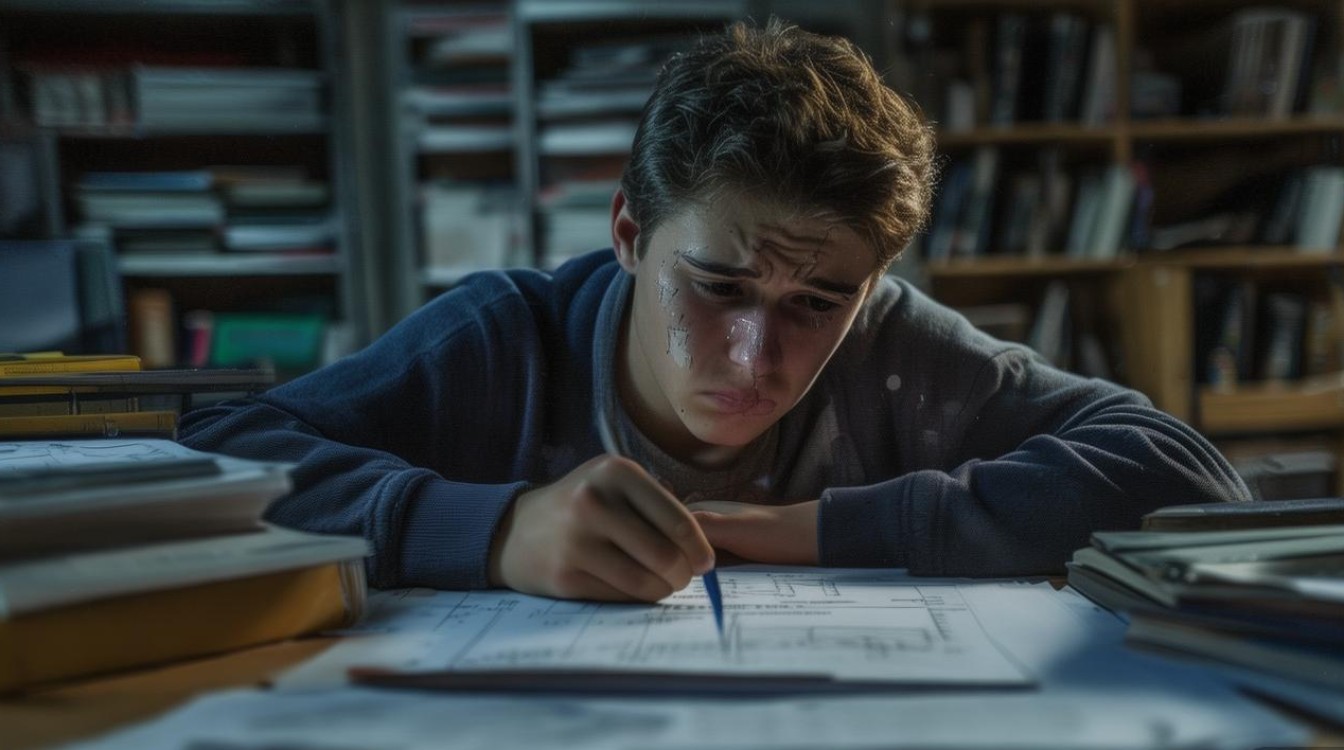 高中生边哭边学,是心理压力过大还是学习方法不当?如何有效应对?