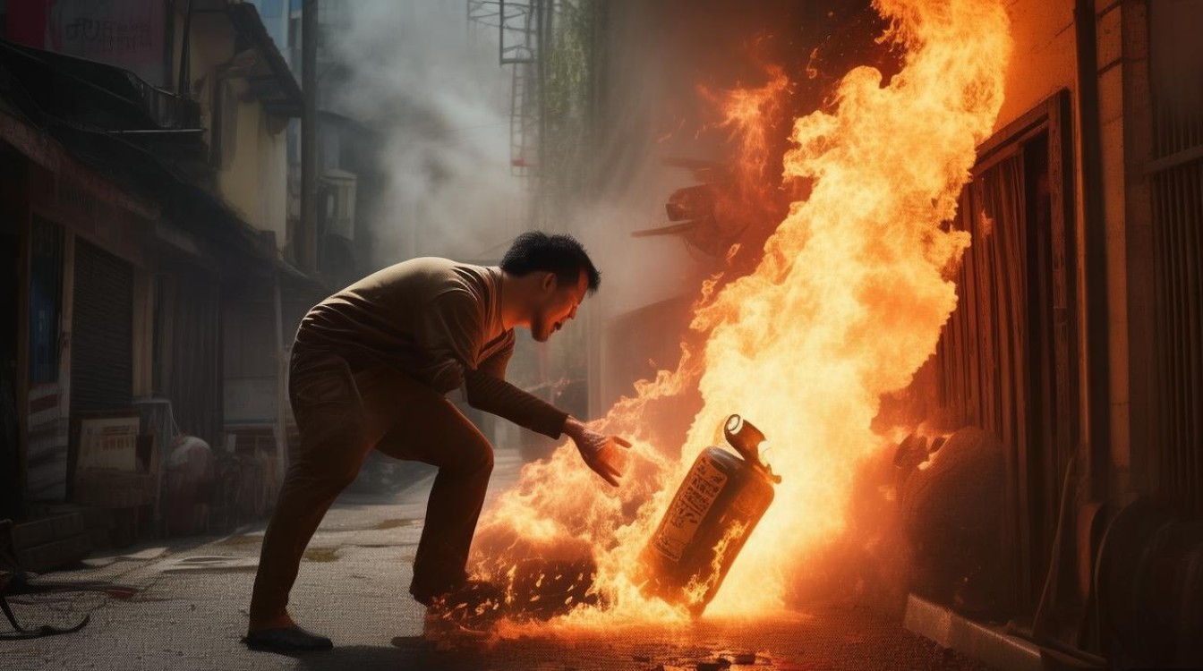 男子英勇帮邻居关液化气瓶，不幸遭遇爆炸英勇牺牲