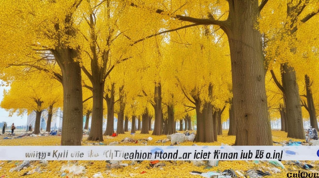 济南千亩银杏林遭垃圾侵袭，当地回应引发关注