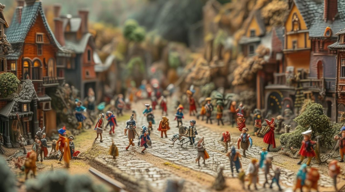 百名袖珍人的小人国表演之旅