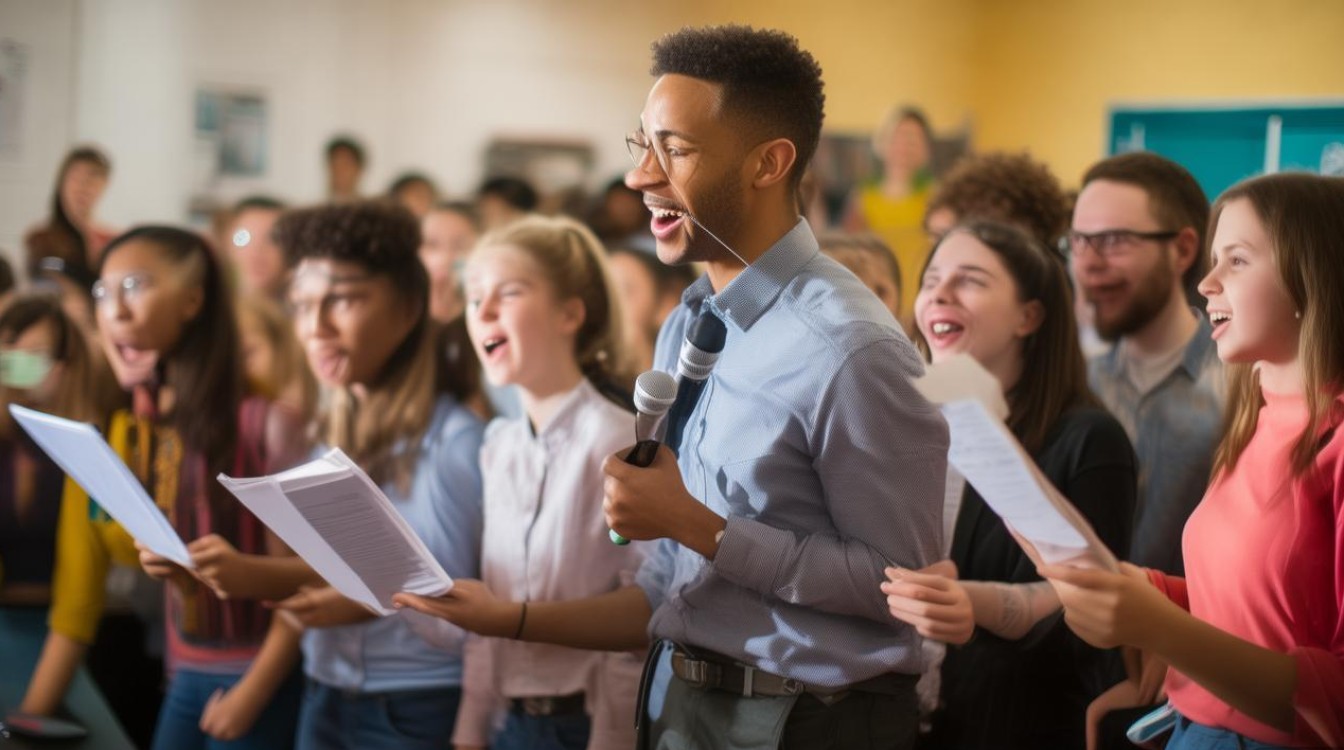 怎么带高中生学唱新歌好听