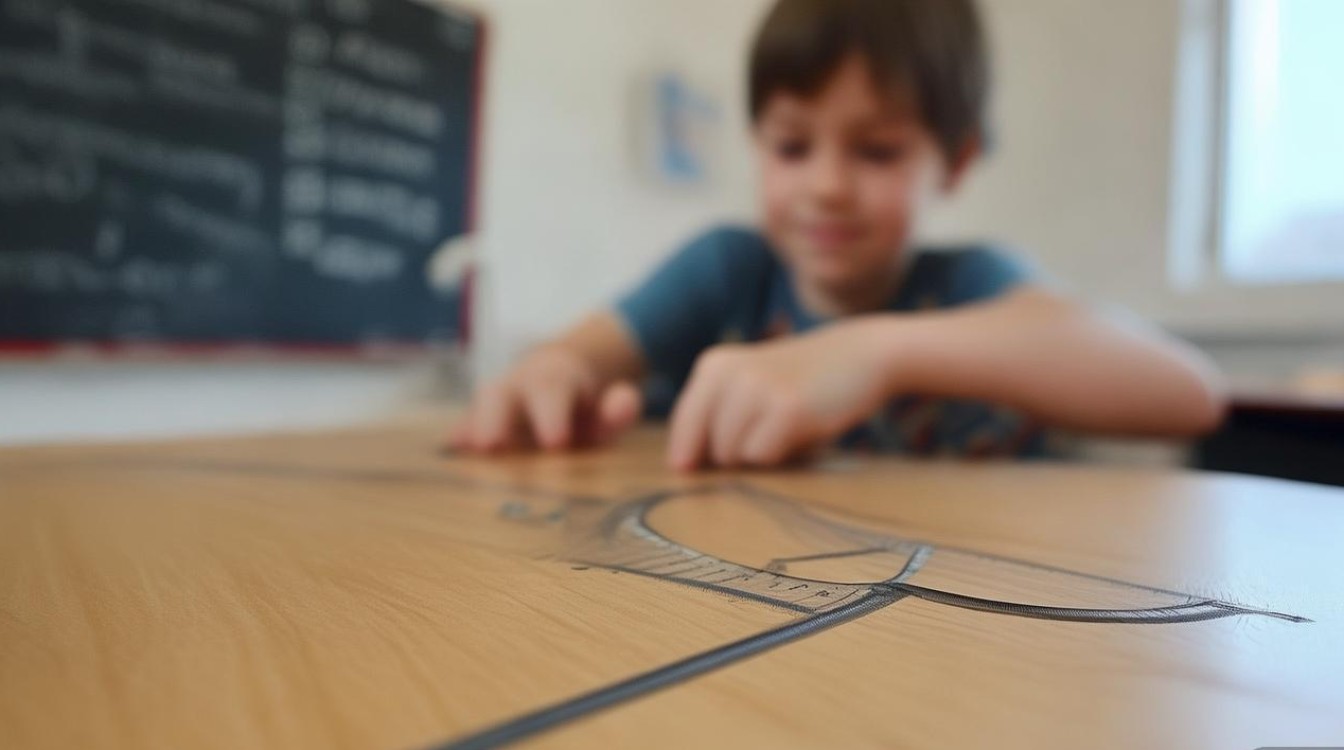 小学数学射线画步骤详解,如何精准绘制射线?