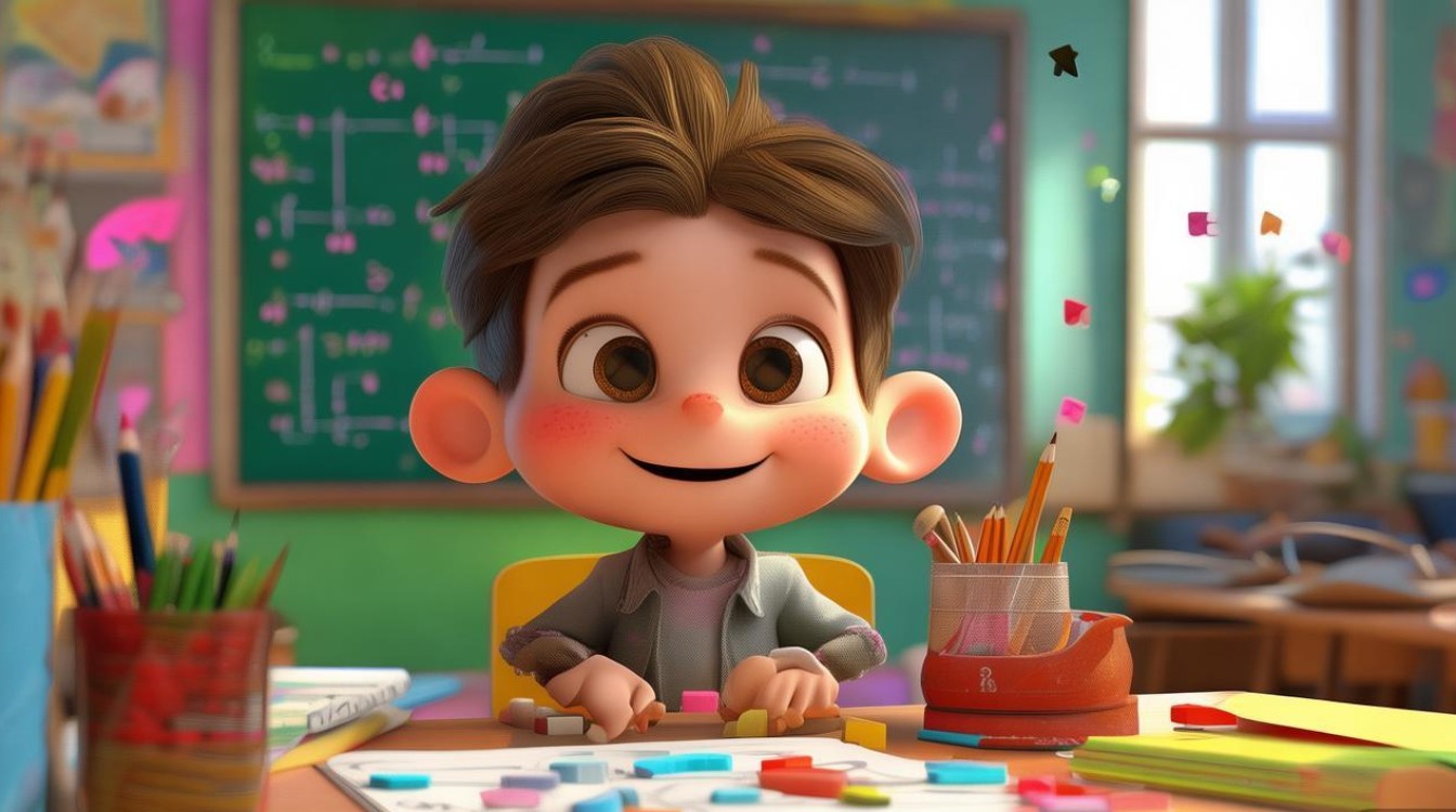 漫画数学小学生怎么画