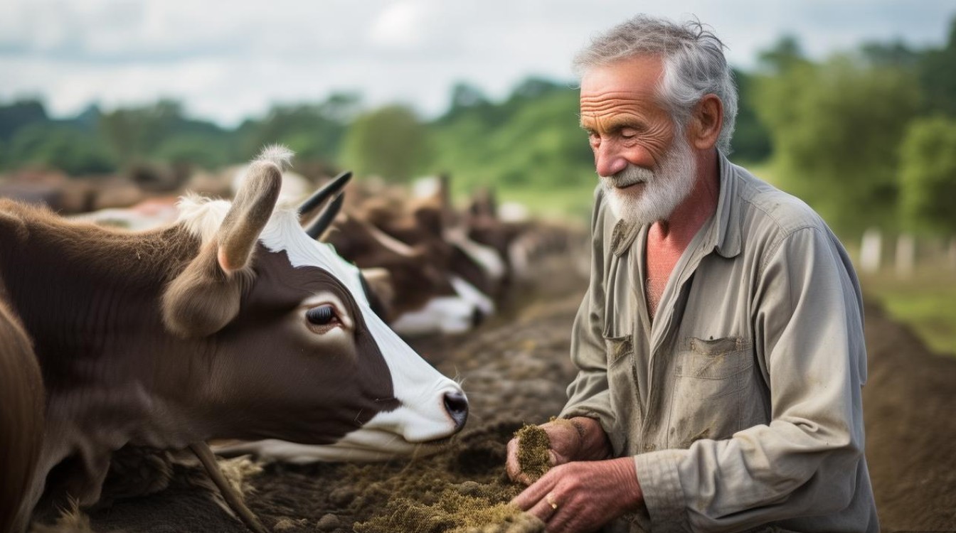 男子深情养牛，为何放弃农活，坚守爱牛之路，内心世界有何不同？