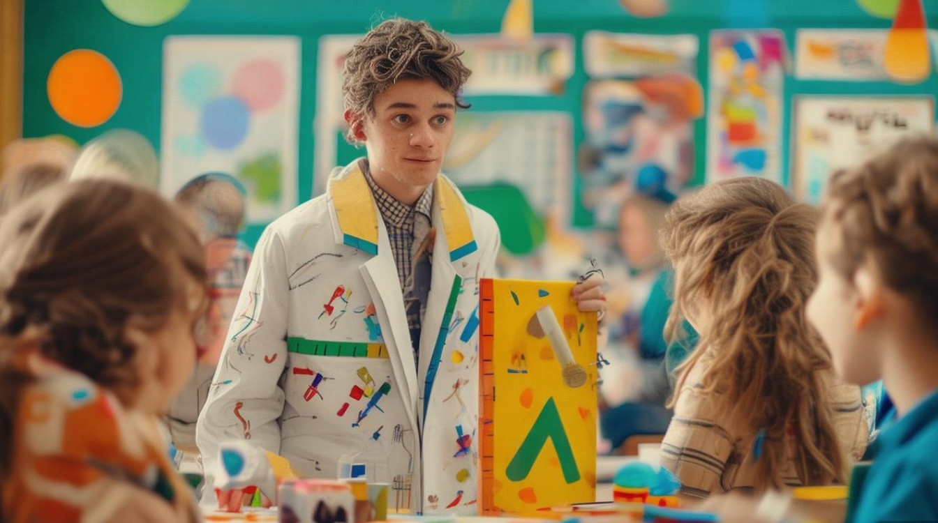 如何引导小学生创意绘画，数学家形象的趣味描绘？