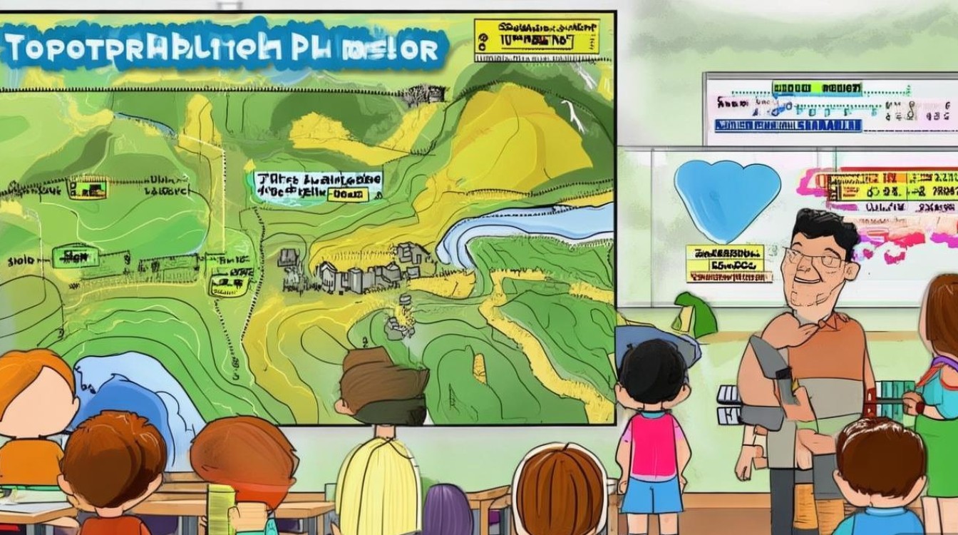 小学数学地形图题目解析，如何正确解读与解答？