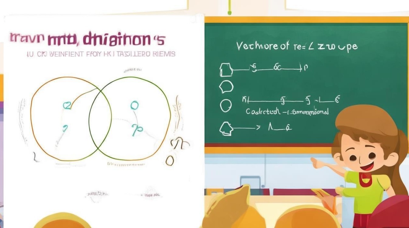 小学数学集合圈图示绘制技巧，有哪些关键步骤和注意事项？