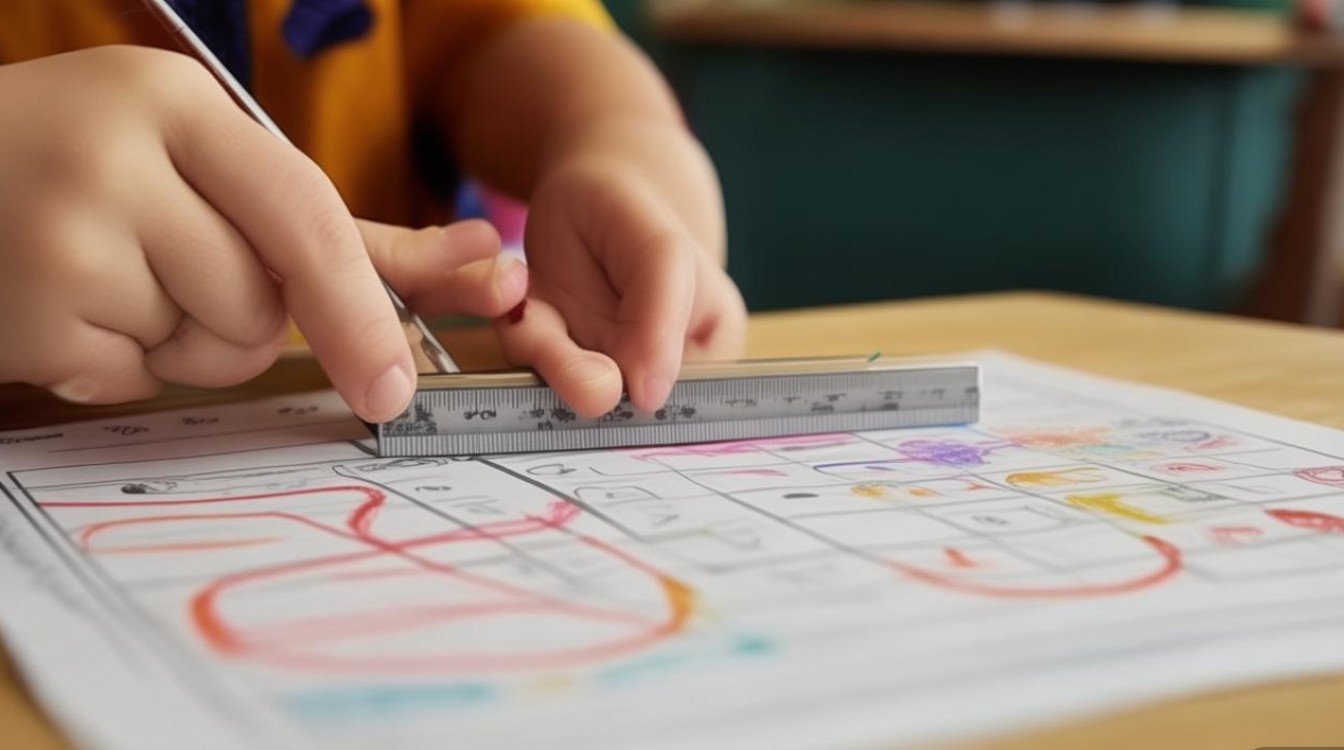 小学数学怎么描边线,小学数学描边线步骤
