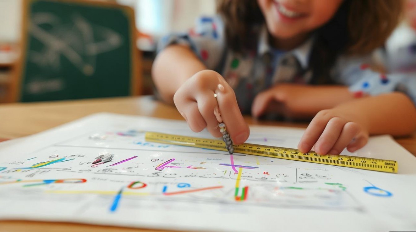 小学数学怎么描边线,小学数学描边线步骤