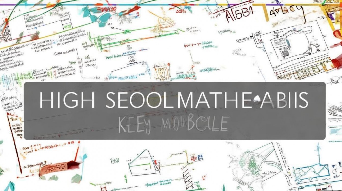 高中数学小模块盘点,高中数学课程关键小模块全解析?