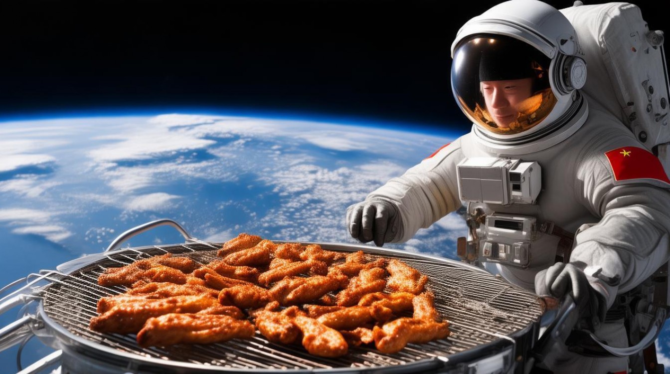 中国航天员在太空烤鸡翅,太空美食新篇章 中国航天员在太空烤鸡翅,太空美食新篇章