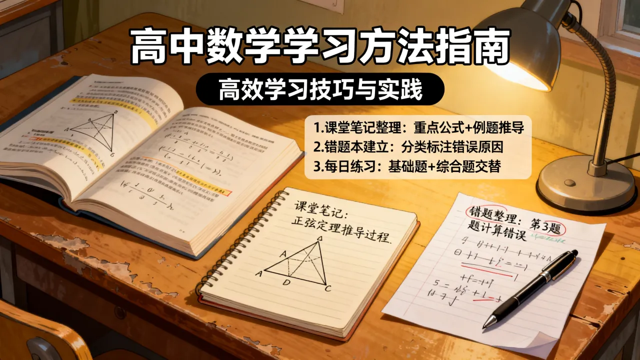 高中数学如何学习
