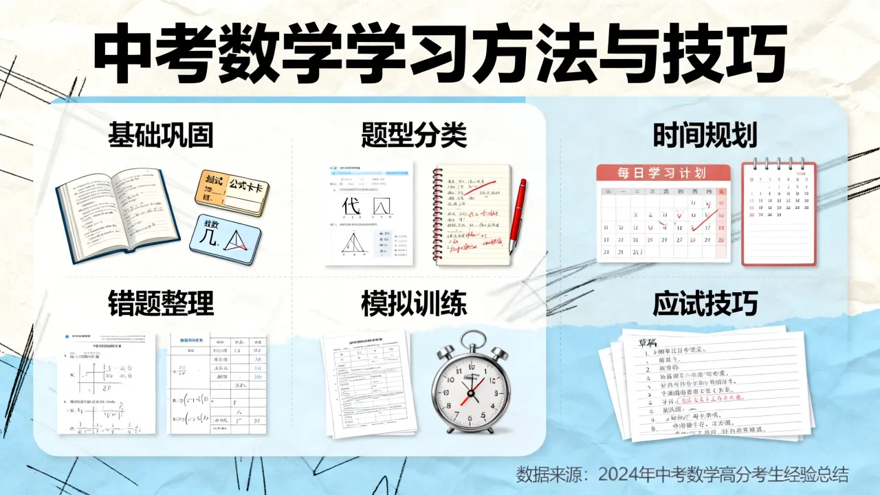 如何学好数学中考？有什么方法和技巧