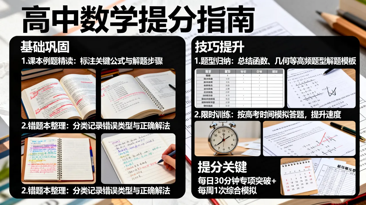 如何学好高中数学老师，高中数学提分最快的方法是什么？