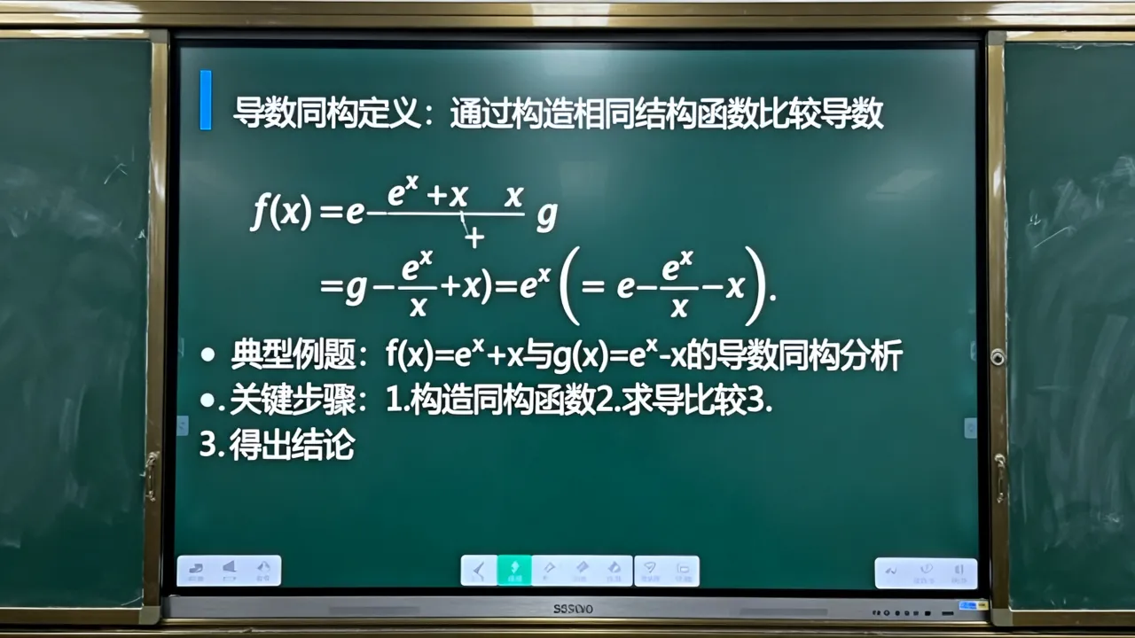 高中数学导数如何同构