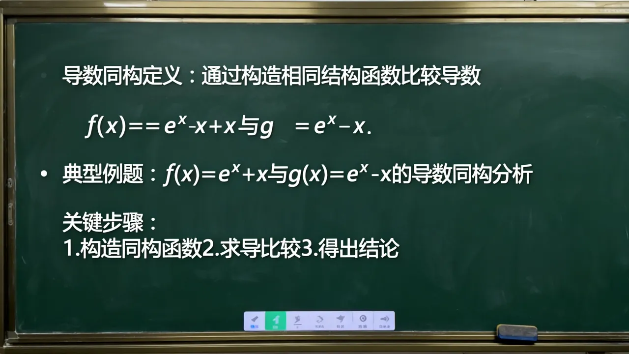 高中数学导数如何同构