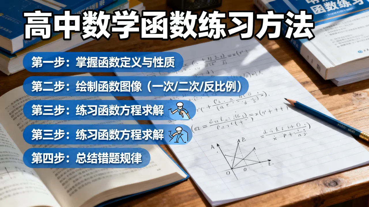 如何练习高中数学函数